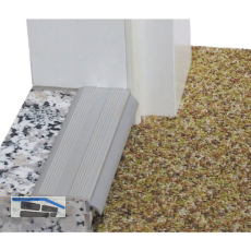 T�rschwelle Isostar, 3000 x 35 x 15 mm, silber eloxiert