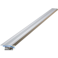 Anschlag/Bodenschiene mit Dichtung, 930 mm, Aluminium/Dichtung beige