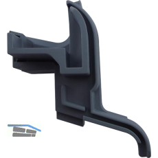 GUTMANN Endkappe 245/32X zu Kocher L�/S� 32-TXL, 90�, EPDM grau, rechts