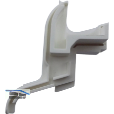 GUTMANN Endkappe 245/32X zu Kocher L�/S� 32-TXL, 90�, EPDM wei�, links