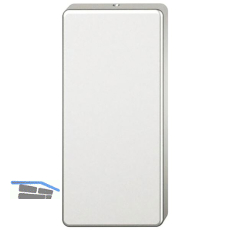 FSB Blindrosette 17 1778 eckig, Aluminium silber eloxiert