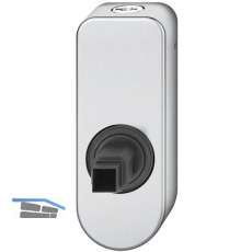 FSB Fenstergriff Adapter-Rosette oval abschlie�bar, Edelstahl matt