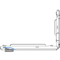 MACO Unterlage POWER Typ 09, rechts unten/links oben, grau (364174)