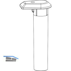MACO Schmutzabdeckung Falzecklagerband MAMMUT, verkehrswei� RAL 9016 (364726)