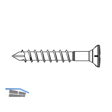 MACO Sonderbohrschraube POWER, Holz/PVC, 4,5x38 mm, TX 20, silber (367828)