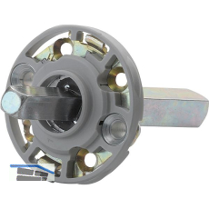 HOPPE Montagemodul UP19/RFL rund, Vierkant 10/72 mm, Stahl aluminiumfarbig