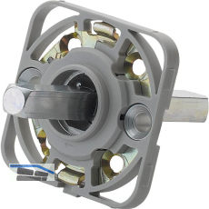 HOPPE Montagemodul UP52/RFL eckig, Vierkant 8/62 mm, Stahl aluminiumfarbig