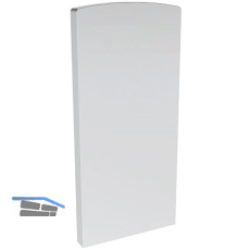 ECONOMY Endkappe f�r Bodenprofile 0004 ECO, Aluminium silber eloxiert