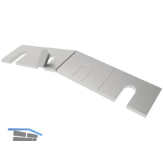 ECONOMY Entw�sserungsunterlage f�r Bodenprofile 0004 ECO, Edelstahl