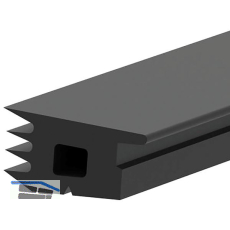 ECONOMY Dichtungsprofil f�r Bodenprofil 0008, 2500 mm, Kunststoff/Gummi