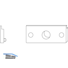 MACO Zwischenlage f�r Zwischengetriebe 9V 5 mm, f�r SV150/180/415a/418 (44274)