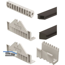 ECONOMY Dichtungsset UnoXL FLEX2, 5000 mm, Glasst�rke 21,52 mm,Kunststoff/Gummi