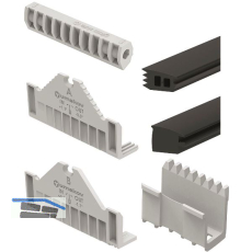 ECONOMY Dichtungsset PRO FLEX, 5000 mm, Glasst�rke 16,76 mm,Kunststoff/Gummi