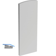 ECONOMY Endkappe f�r Bodenprofile 0011 FLEX LIGHT, rechts, silber eloxiert