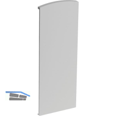 ECONOMY Endkappe f�r Bodenprofile 0011 FLEX LIGHT, links, silber eloxiert