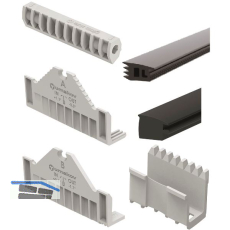 ECONOMY Dichtungsset 0005 UNO FLEX, 2500 mm,Glasst�rke 16,79 mm,Kunststoff/Gummi