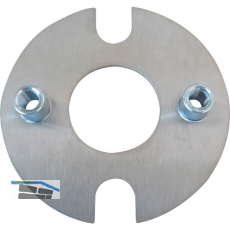 ECO Befestigungsscheibe f�r Halbgarnitur- Rosette, � 55 mm, Edelstahl