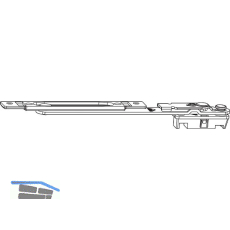 ROTO NT/NX Falzscherenset f�r Beschlagsnut silber (494389)