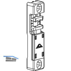 ROTO NT/NX Schn�pper NTi f�r Stulpfl�gelgetriebe Rahmenteil silber