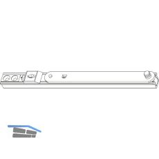 ROTO NT/NX Drehbegrenzer 191 Fl�gelteil Falzluft 12 mm �berschlag 18-22 mm