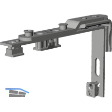 WINKHAUS Drehlager DL.HT.18-9-12.LS, 130 kg, links, silber