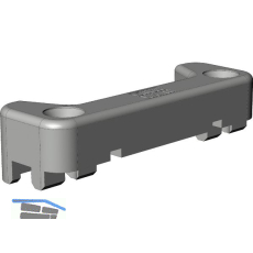 WINKHAUS Zwangsverriegelung ZV-RT.161.RC Rahmenteil, ALUPLAST Ideal 4000-8000