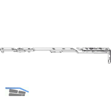 WINKHAUS Schere SH.IF.24-13.RS Eurofalz 24 mm, 13V, 130 kg, rechts, silber