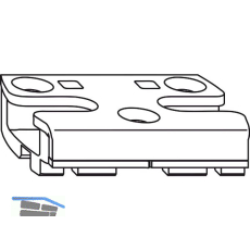 WINKHAUS Sicherheitsschlie�blech SBS.K.66, SCH�CO Corona 60, +0,5 mm