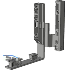 WINKHAUS Fl�gellager FL.HAT.18-13-12.RS, 12/18-13V, 130 kg, rechts, silber