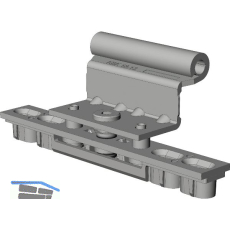 WINKHAUS Kippband KB.K.18-13, 12/18-13V, 80 kg, silber