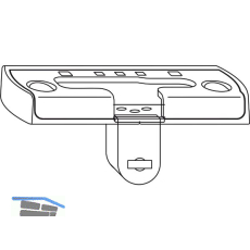 WINKHAUS Drehsperre GRT.DS-SBK.H.13-29.RS, Eurofalz 29 mm, 13V, rechts
