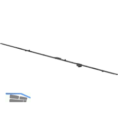 WINKHAUS Getriebe konstant GAK.1775-2.DFE, DM 15,5 mm, FFH 1525-1775 mm, silber