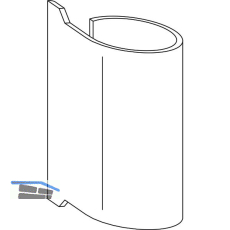 WINKHAUS Scherenbandkappe K.SB.HT.WS, wei�