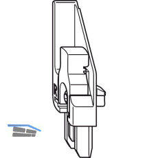 WINKHAUS Rahmenteil RT.DFE-TFE.S.LS, Stulpfl�gtr., mit Anschlagfl�che, links