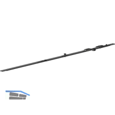 WINKHAUS Oberschiene OS.SE.1025-1, FFB 775-1025 mm, 1 Zapfen, silber