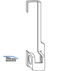 WINKHAUS Ecklagerkappe K.EL.HT.LS.BR, braun, links
