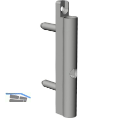 WINKHAUS Fl�gellager FK.20-6/20.SL, 100 kg, silber