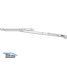 WINKHAUS Falzschere GRT.FSR, Belastung max. 80 kg, Stahl verzinkt silberf�rbig