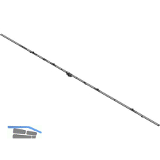 WINKHAUS Getriebe konstant GAK.2000-4, DM 15,5 mm, FFH 1750-2000 mm, silber