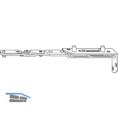 WINKHAUS Drehlager DL.H.SE.20-9.LS Eurofalz 20, 9V, 130 kg, mit Zapfen, links