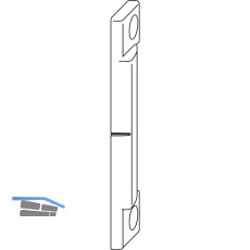 WINKHAUS Schlie�blech SB.SZV Rahmenteil zu Zwangsverriegelung ZV