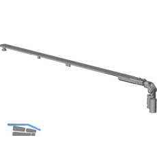 WINKHAUS Schere SH2.T.A.18-13-12.RS, 12/18-13V, FFB 601-1475 mm, rechts, silber