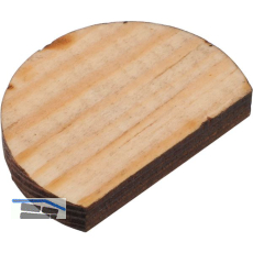 WINKHAUS Service Holzstopfen, �berschlag 20 mm, St�rke 5 mm, Holzart: Kiefer