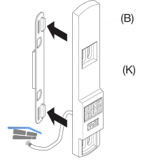 WINKHAUS Kontaktschlie�blech VS.BK.06, VdS-Klasse B, Kabel 6 m