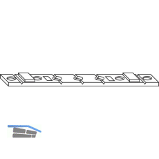 ROTO NT/NX Unterlage Falzauflauf Rahmenteil PVC GEALAN/KBE/K�MMERLING/TROCAL