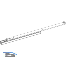 ROTO NT/NX Drehbegrenzer Designo f�r schmale Fenster silber