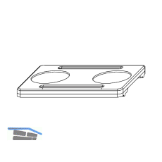 MACO MM Verbindungspl�ttchen einbruchhemmend, silber (358368)