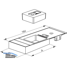 GU Timberstep Rahmen-Eckverbinder-Set unten IV68