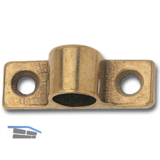 Schlie�blech zu Oberlichtschnapper ME, ohne �berschlag, Messing natur