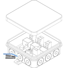 HAUTAU Folge-/Tandemsteuerung FTA 3.1/N inkl. Standard-Geh�use, Kunststoff grau
